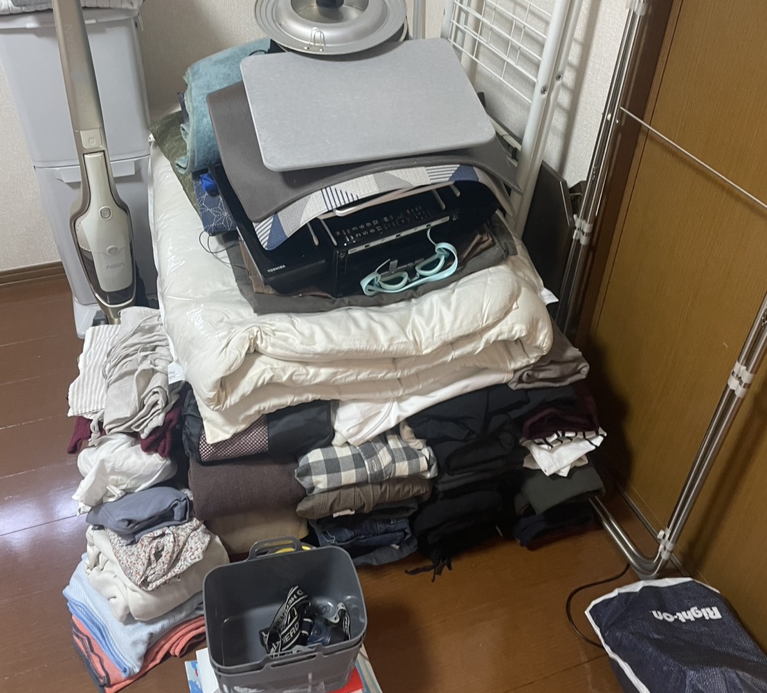 回収前の様子